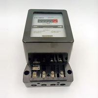 Meter Energi Analog Satu Fasa CYAWIT Plastik 375r/kWh Elektromekanis DD862 Kelas 2 220-240V Tahan Lama