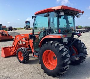 Tracteur agricole Kubbota L4760 d'occasion, 4 roues motrices, diesel, avec chargeur frontal, haute performance, à vendre - Product Image 5