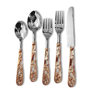 Couverts de salle à manger en acier inoxydable au design haut de gamme Ensembles de couverts d'hôtel pour les événements de mariage à bas prix - Product Image 2