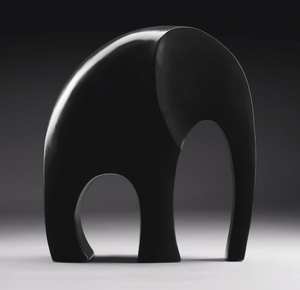 Escultura artesanal moderna de aluminio para decoración de hogar de lujo, exhibición de mesa con acabado elegante y belleza atemporal. - Product Image 2