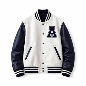 Nouvelle arrivée, veste de baseball classique, look attrayant, vente en ligne, veste universitaire pour l'école et l'université - Product Image 6
