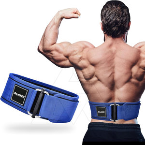 เข็มขัดยกน้ำหนักเอวและหลังสำหรับผู้ใหญ่เข็มขัดยกน้ำหนักทำจากนีโอพรีนเข็มขัดยกน้ำหนักน้ำหนักเบา - Product Image 2