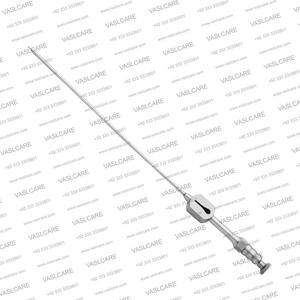 Vente en gros Frazier 9fg Tube d'aspiration en acier inoxydable Longueur totale de 175mm Source d'alimentation manuelle Connexion Instrument médical Vaslcare - Product Image 5