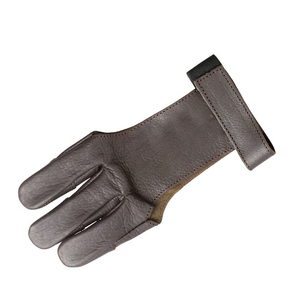 <b>Archery</b> Shooting And Hunting <b>Gloves</b> Customize Three Finger Leather <b>Gloves</b> - Product Image 4