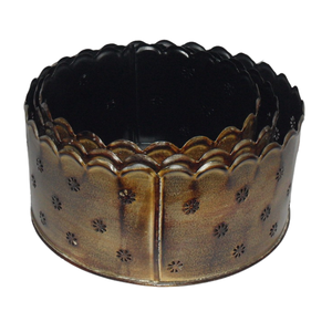 Jardinière en métal de bonne qualité avec jardinière disponible en forme et conçue personnalisée pour les utilisations de décoration de jardin - Product Image 1