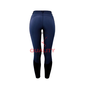 Pantalones de montar de alta calidad para mujer, ajustados, ligeros, transpirables, de tela duradera, pantalones cómodos para equitación al aire libre - Product Image 2
