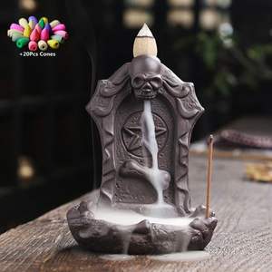 Quemador de incienso Arabian Choice Medkhan, quemador de incienso personalizado, quemador de incienso de diseño árabe hecho a mano Bakhoor para oficina - Product Image 2