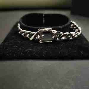 Pulsera de Diamantes Elegante de Hip Hop para Mujer, Oro Sólido de 18 Quilates, Certificado IGI, Corte Brillante, Plateado, Diseño Exclusivo, DOPE JEWELLS - Product Image 6