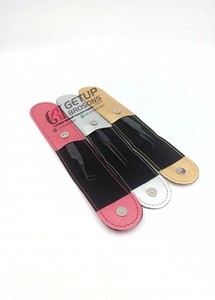 Pince à épiler professionnelle d'extension de cils droite mince plasma noir à 90 degrés Instrument de beauté en acier inoxydable avec logo personnalisé incurvé - Product Image 6