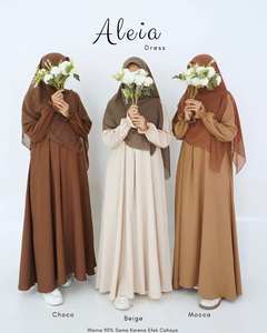 Abaya simple, tissu de haute qualité, style décontracté, prix de gros - Product Image 3