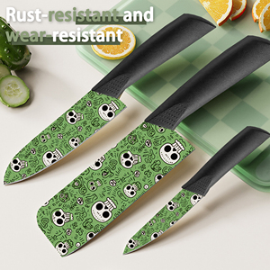 Juego de Cuchillos de Chef Profesionales de Cerámica con Mango de Plástico, 4 Piezas, Alta Calidad para Uso Comercial, Venta al por Mayor - Product Image 4