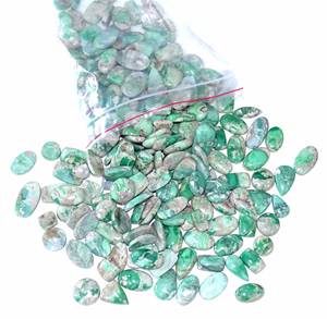 Cabochon en vrac de pierre précieuse variscite australienne naturelle de haute qualité au prix de gros - Product Image 5