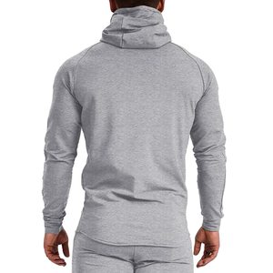 ชุดวอร์มผู้ชายแบบสั่งตัดใหม่ล่าสุด คุณภาพสูง เสื้อผ้าออกกำลังกาย เป็นมิตรกับสิ่งแวดล้อม ระบายอากาศได้ดี ผลิตจากโพลีเอสเตอร์/ผ้าฝ้าย สำหรับฤดูหนาว - Product Image 5