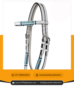 Estern eaeacht/Ridle ORSE ACK in Hite con Hy trenzado whiawhide multifunctional eath multifuncional - Product Image 6