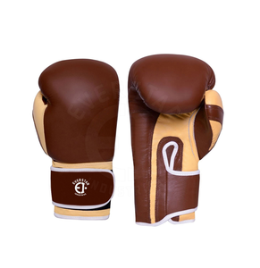 Guantes de boxeo de cuero personalizados Equipo profesional de estilo ganador Color, tamaño y logotipo personalizados - Product Image 1