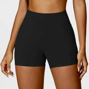 <b>High</b> Quality Breathable Cotton Polyester Gym Clothing Women Yoga <b>Short</b> leggings, Seamless, <b>High</b> <b>Waist</b> - Product Image 1