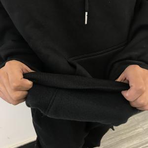 En vrac personnalisé imprimé brodé surdimensionné écologique poids lourd coton polyester polaire sweats à capuche pour bouffée impression en gros - Product Image 4