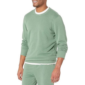 Survêtements pour hommes de haute qualité, couleur unie et logo personnalisé imprimé dans différents styles, ensemble polaire respirant grande taille - Product Image 4