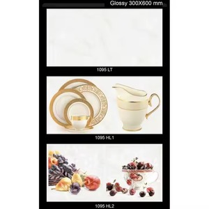 Meilleur design Porcelaine émaillée 300x600mm 30x60cm Carreaux muraux en céramique numérique 12x24 pour cuisine salle de bain usage décoratif intérieur - Product Image 6