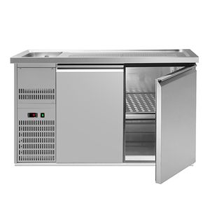 ตู้กดเบียร์แบบ Direct Draw / Kegerator - 2 ประตูสแตนเลส PREMIUM  1 อ่างซ้าย - 1550700 มม. - Product Image 5