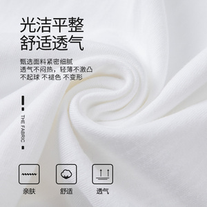 เสื้อยืดผ้าฝ้ายถักสำหรับผู้ชายเสื้อยืดไม่มีซับในสินค้าใหม่ราคา100% - Product Image 4