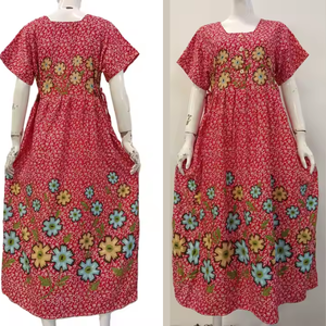 Chibi daster ฤดูร้อนลำลองวัสดุพรีเมี่ยมใหม่ออกแบบทันสมัยสะดวกสบายด้วยผ้านุ่มยืดหยุ่นเอวราคาประหยัดสไตล์เรียบง่าย - Product Image 6