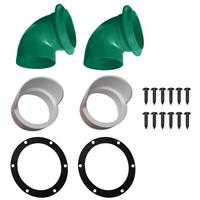 Système d'alimentation au sol pour animaux, équipement d'alimentation au sol pour poulets de chair, ensemble de mangeoires DIY pour élevages avicoles