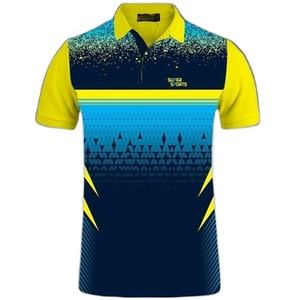 Polo de sublimación 2024 para deportes o moda 100% poliéster Mash Interlock Muchos colores y tela Nombre y logotipo personalizados - Product Image 4