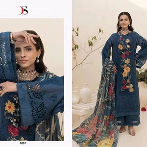 Premium Modern Net Designer Salwar Kameez Collection séchage rapide vaste vente en gros pour la fête hiver été commandes en gros disponibles - Product Image 1