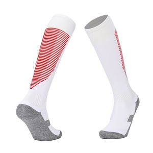 Venta al por mayor personalizar sublimación impresa hasta la rodilla antideslizante combinación de colores 100% poliéster fútbol deportes calcetines ropa de fútbol - Product Image 3