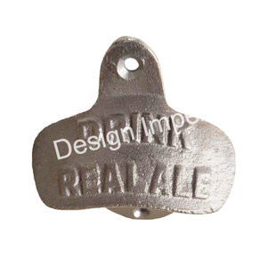 Ouvre-bouteille mural avec citation/texture imprimée Décapsuleur classique en fer bon marché pour accessoire de bouteille Ouvre-bouteille - Product Image 3