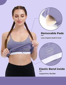 Conjuntos Deportivos de 6 Piezas para Mujer, Secado Rápido, Top de Yoga, Leggings, Espalda Descubierta, Conjuntos de Yoga Ajustados para Correr y Gimnasio - Product Image 2