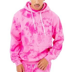 Muestra gratis personalizado 3D en relieve Sreen DTG impreso 100% algodón pesado Vintage Batik ácido lavado de gran tamaño hombres sudaderas con capucha - Product Image 1