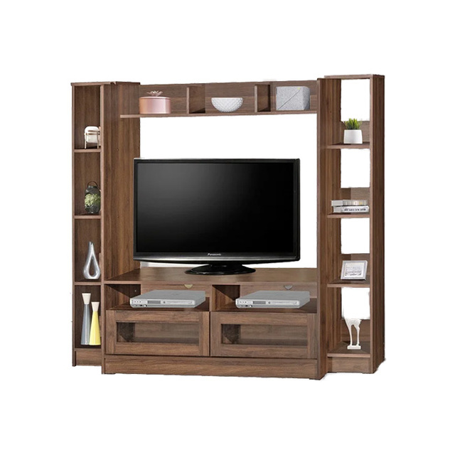 Contemporary Living Room TV Unit Cabinet Wall Unit 201 for 59 Inch LCD TV Chipboard Home Furniture Knock Down DIY Hotel