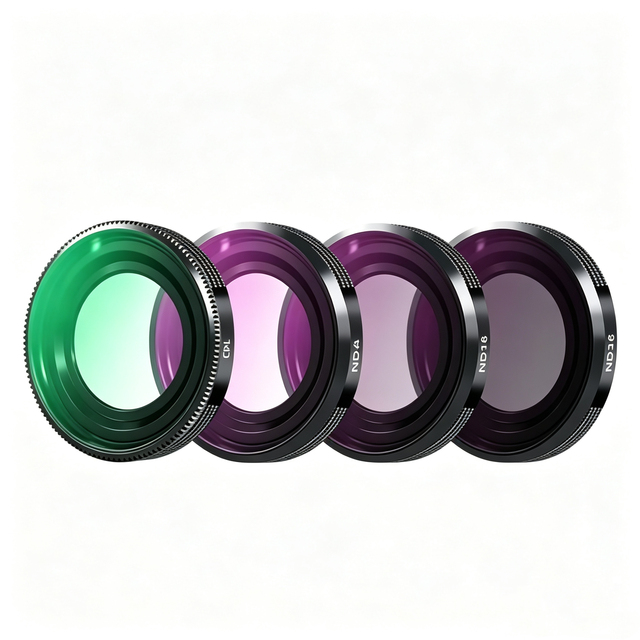 Custom Logo/Packing Available:ND8 ND16 ND32 ND64 CPL Lens Filter Kit Soft GND Camera Filters Set for Nano Camera Accessories