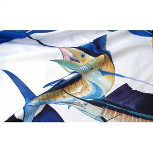 Maillot de pêche à demi-zip de haute qualité, à séchage rapide, protection UV UPF 50+, personnalisable, vêtements de sublimation pour tournoi - Product Image 6