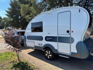 Caravane pliante moderne légère pour 4 personnes, compatible avec les voitures et les camping-cars, idéale pour le tout-terrain - Product Image 5
