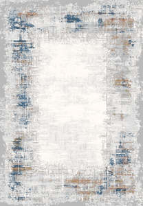 Tapis d'art moderne traditionnel tissé à la machine, à poils ras, écologique, adapté aux animaux domestiques, en PET, PP thermosoudé, mélange PES, poils de 11 mm, 462k - Product Image 3