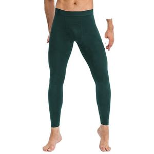 Leggings de yoga décontractés pour hommes, séchage rapide, taille élastique ajustable, longueur intégrale, couleurs personnalisables, tissu de haute qualité 180g, prix compétitif - Product Image 5