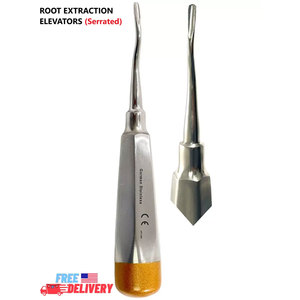 MEDENTRA Élévateurs de luxation dentaire Extraction dentaire chirurgicale PDL Periotome - Product Image 2