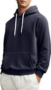 Sweat-shirts à capuche en polaire décontractés d'hiver respirants pour hommes - Logo personnalisé, imperméable et à séchage rapide, service OEM - Product Image 4