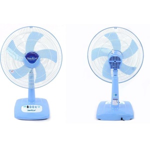 Ventilador de refrigeración por aire 45W 3 velocidades SanKyo 16 pulgadas plástico mecánico 220V repuestos viento fuerte electricidad clásica hecha en Vietnam - Product Image 1