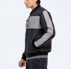 Chaqueta Bomber de sublimación para hombre de peso ligero de nuevo diseño, chaqueta Bomber de estilo callejero informal de buena calidad personalizada completa para hombre - Product Image 4