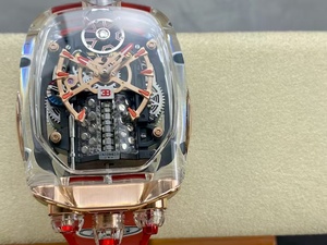 นาฬิกาข้อมือผู้ชาย AGM2024 รุ่นสั่งทำพิเศษ คุณภาพสูง เครื่องจักรกล Jacob สายหนังทรงเหลี่ยม กันน้ำ 30 บาร์ ดีไซน์ระดับท็อป - Product Image 4