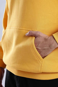 Sudadera con Capucha Personalizada con Logotipo y Color, Informal, para Hombre, Estilo Regular, Color Sólido, al por Mayor, Primavera-Otoño, Clásica y Cómoda, de Ako - Product Image 3