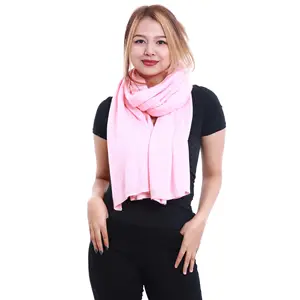 100% Stylish Cashmere Pashmina Winter <b>Scarf</b> Shawl Hand <b>Knitted</b> Best Border Rib Design Soft Warm Argyle Pattern for Women Adults - Product Image 1