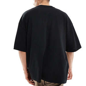 Camiseta de entrenamiento de gimnasio de verano para hombre de moda nuevo diseño Casual de gran tamaño con 100% algodón transpirable manga corta de moda - Product Image 2