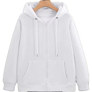 Sudaderas con Capucha y Cremallera para Hombre, de Invierno, de Alta Calidad, 100% Algodón, Felpa, Ecológicas, Transpirables, Estilo Urbano, Hip-Hop, Gran Venta - Product Image 3