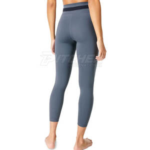 Legging de yoga pour femme, style décontracté, respirant, tricoté, taille mi-haute, confortable, faible MOQ, vente chaude, dernier style - Product Image 4