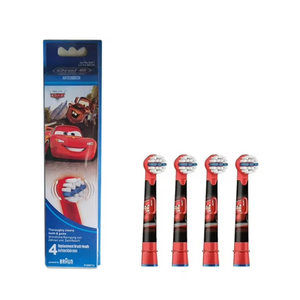 Oral-B Stages Power Cars Kids Cabezales de repuesto para cepillo de dientes (paquete de 4) - Product Image 4
